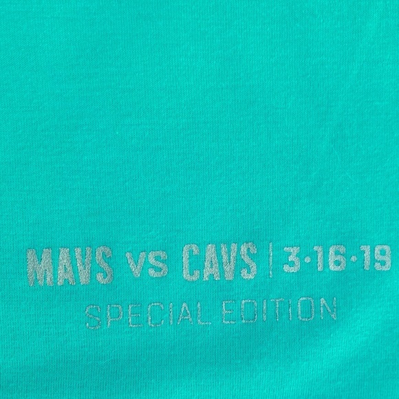 DALLAS Mavericks 2015 St. Patrick’s Day T-shirt,‎ men’s XL GREEN - Picture 4 of 7